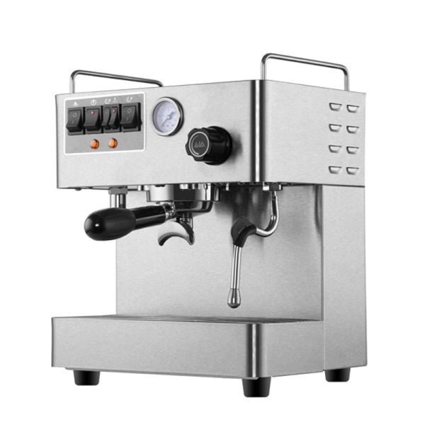 Semi Automatic Dual Boiler Espresso Maker , 15bar Double Boiler Coffee Machine 14kg