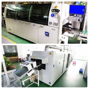 4200mm Length Wave Soldering Machine AC220V Wave Welding RF-350