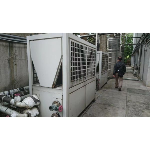 60KW Heating and Cooling Heat Pump with Galvanized Sheet Shell and R410A Refrigerant