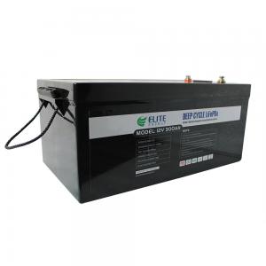 China Rechargeable Lifepo4 Battery 12v 300ah 12 Volt Deep Cycle RV Battery on sale