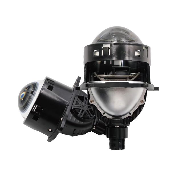 Bi Function LED Projector Lens Headlamp Projector Dual Cup 3.0 Inch 60W High Brightness