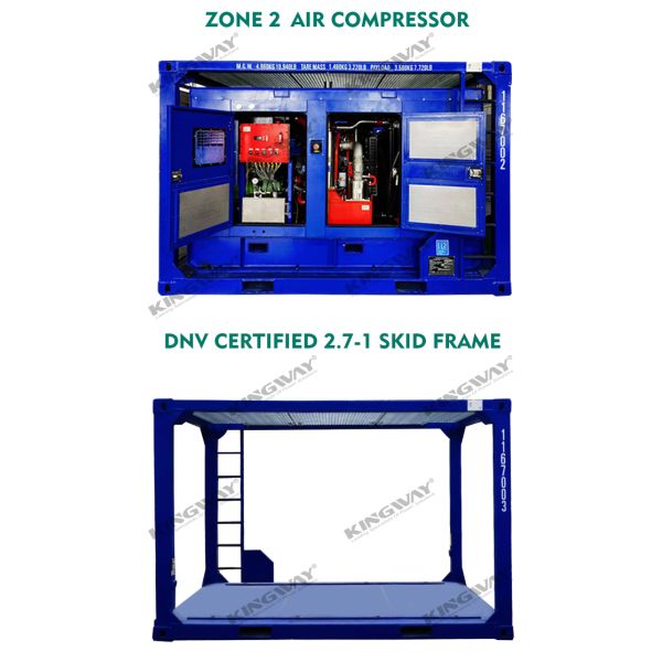 ATEX certified 100KVA Zone 2 Hazardous Area Explosion Proof Diesel Generator