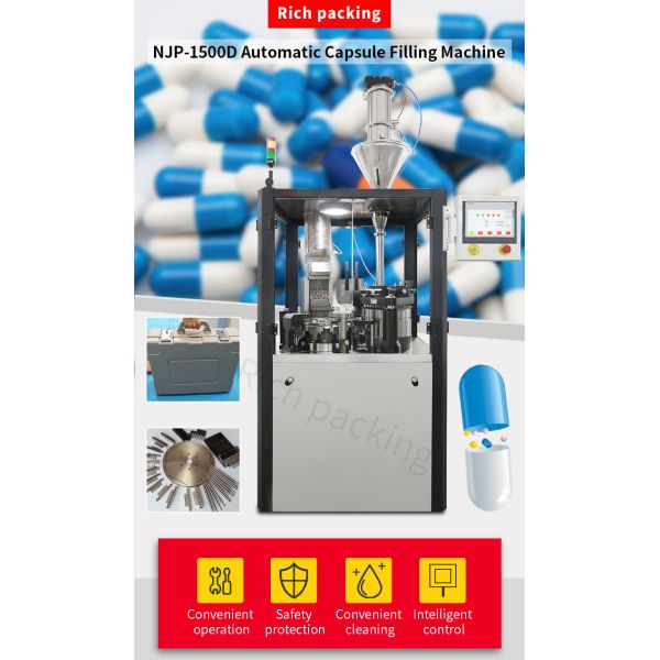 Automatic Capsule Filling Machine Gmp Certified Capsule Filling Machinery For Pharmaceutics Powder