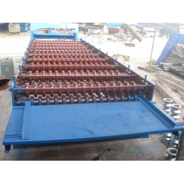 836 Colored Steel Corrugated Roof Sheet Making Machine
