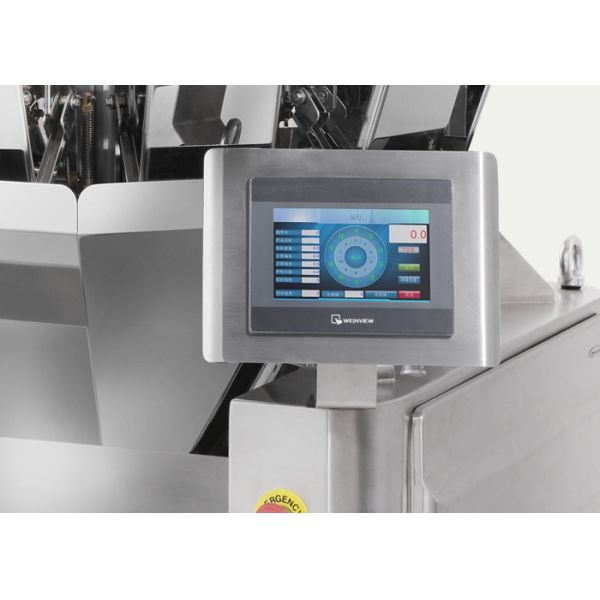 SS304 Granulated Plastic 0.5L Granules Multihead Weigher