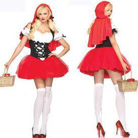Quality 2014 Newest Arrival Good Quality Holloween Wear Stage Little Red hat Costumes for sale
