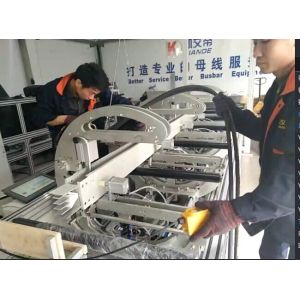 Quality semi automatic reversal busbar assembly line, semi- auto compact busbar facility for busbar trunking system assembly for sale