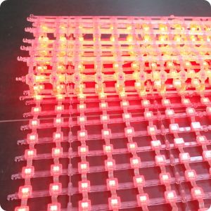 Waterproof LED Grid Screen with Day And Night Effect 50000 Hours Lifespan