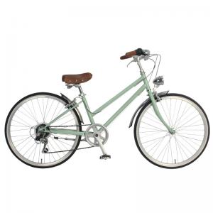 Quality Women bicycle 24 Inch SHIMANO 6 Speed Eco Friendly Baking Paint Lady City Bike for sale