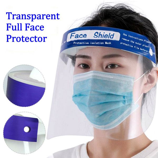 Anti Fog Transparent Face Shield Anti Splash Full Face Protection