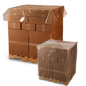 China Heavy Duty Breathable Square Bottom Polyethylene Pallet Covers on sale
