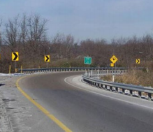 High Luminous Intensity 5W 12V Solar Chevron Sign For Driveway