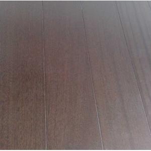 Quality Ipe Stained Sapele Engineered Hardwood Flooring Smooth Finishing for sale