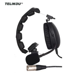 Quality Single Headset Transmit Equipment HD-101/5 Headset Microphone for sale