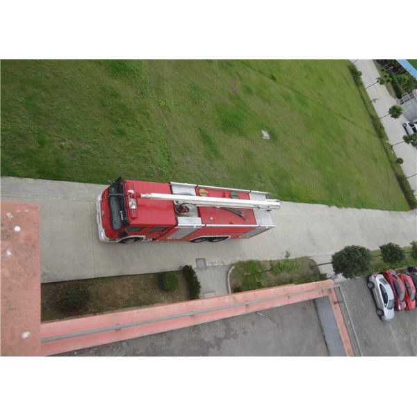 Boom Extending Less Than 60s Huge Fire Truck With Wireless Remote Controller