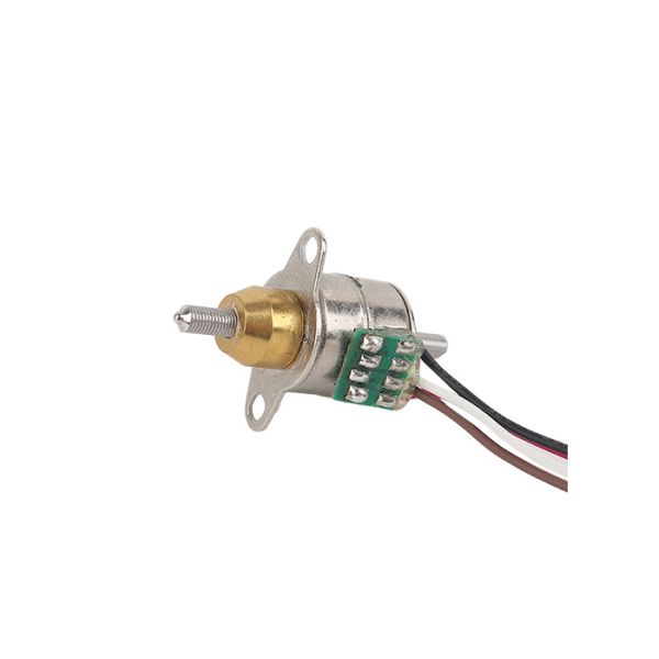 RoHS Micro Linear Motor 5VDC Captive Stepper Motor With Screw Shaft 10mm Screw