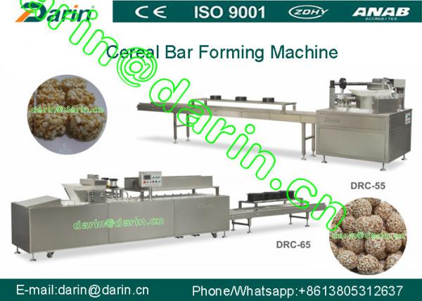 Buy Popped rice bar forming machine / processing Line with rectangular shape at wholesale prices