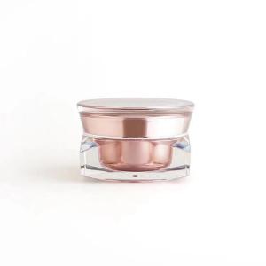 Quality 30ml 50ml New product high quality square acrylic jar for personal care for sale
