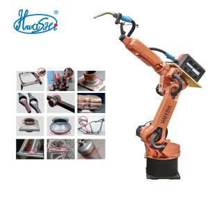 China 6 Axis Bike Frame Industrial Robotic Welding Machine With Automatic Welding Positioner on sale