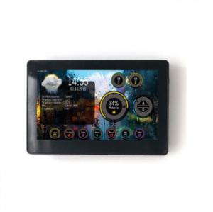 Quality Customized LED Light Indicator Glass Wall 7 Android Based Control Touch Panel POE Tablet PC for sale