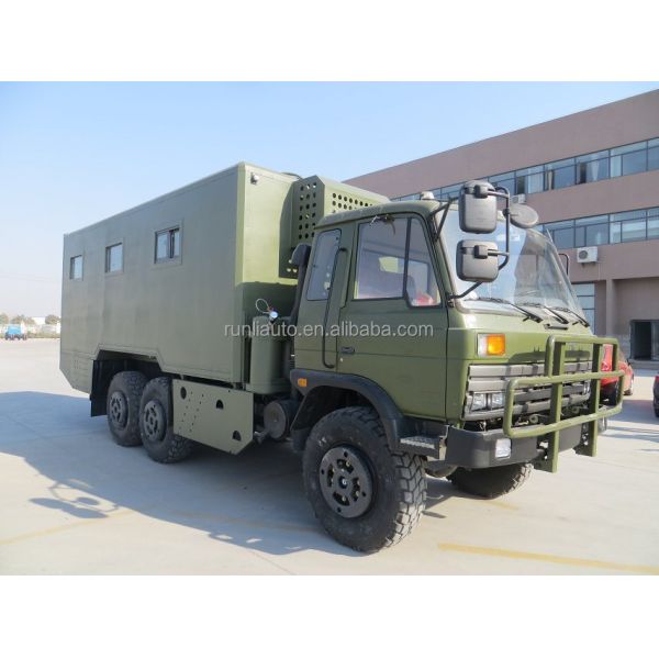 Dongfeng 6x6 All Driven Cargo Van Truck Mobile Food Truck GB17691-2005