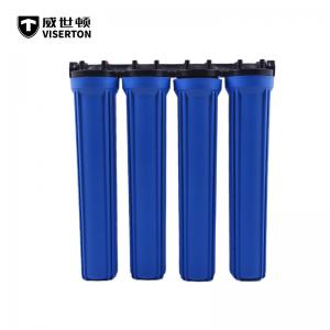 Quality Polypropylene PP 20 Inch Front Water Filter Housing 4 Minutes 3013 Ro Membrane Housing for sale