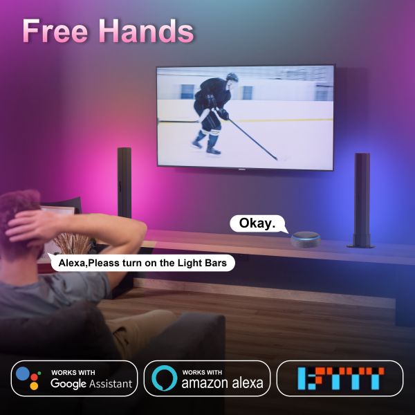 LED Desktop Atmosphere Light WIFI Version With Adjustable Brightness