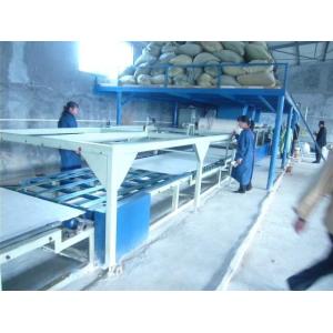 White Fireproofing Fiber Cement Board Machine And Exterior Wall Board Machine