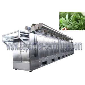 Quality High Capacity Conveyor Mesh Belt Type Continuous Dryer For Leaves Drying for sale