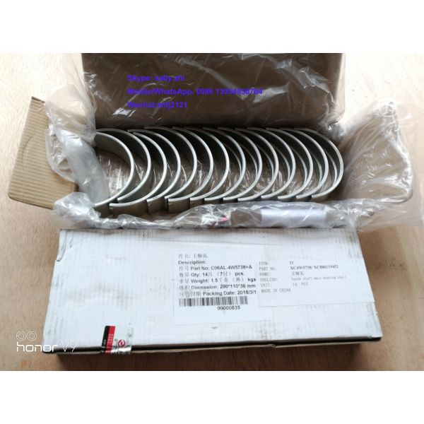 brand new Main bearing C06AL-4W5738+A STD for shangchai engine SC11CB220G2B1 for sale