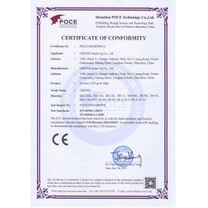 GBEING Smart Ag Co .,Ltd Certifications