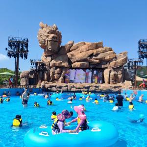 Quality Summer Entertainment Swimming Wave Pool Customized Backyard Wave Pool for sale