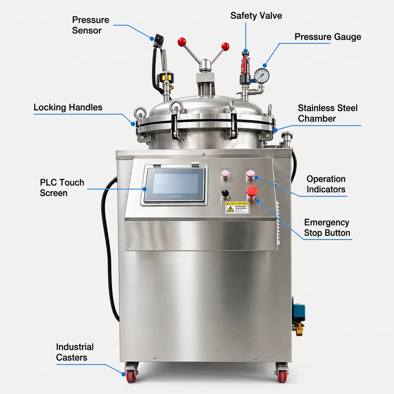 Retort Sterilisation Steam Retort Machine Mini Retort Machine Water Retort Machine