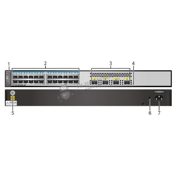 Huawei Network Switch S1720-28GWR-4P huawei 24 port switch Easy Installation