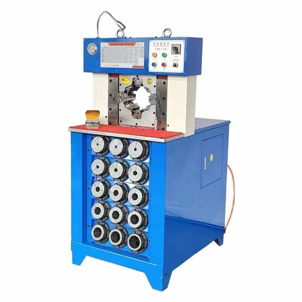 3 Inch 6-76 mm Super Thickness Model For Big Pressure 1250KG Capacity AC Hose Crimping Machine for Crimping Range 6-76mm
