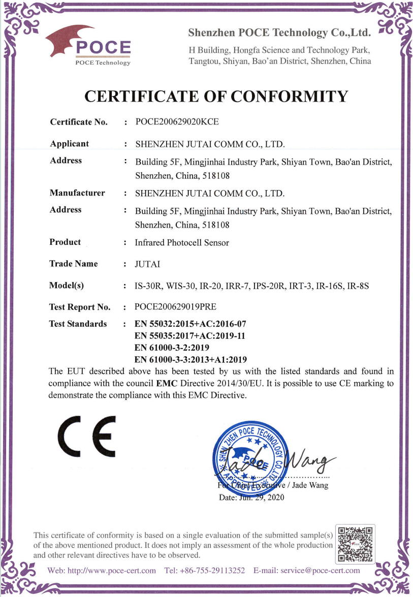 Long-Distance 20M Infrared Beam Sensor: Minimizing False Alarms for Auto Gate Security