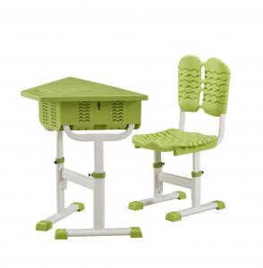Quality Height Adjustable Classroom Tables And Chairs ABS / PP Plastic for sale