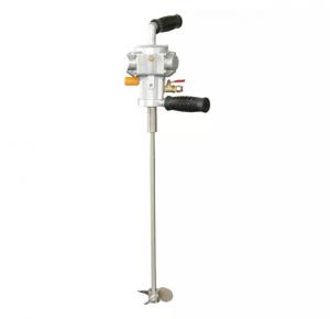 Quality Stirrer Jacketed Tank Agitator Mixer Stainless Steel Portable Pneumatic Air Paint for sale