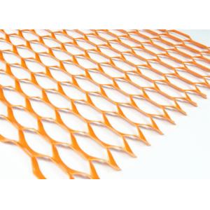 Quality Exterior Aluminum Expanded Mesh Facade With PVDF Colors for sale