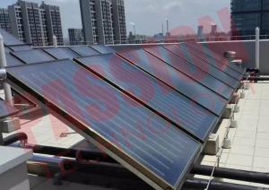 China Low Emission Flat Plate Solar Heat Collector For Swimming Pool Solar Water Heater on sale