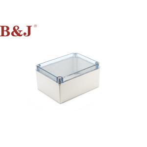 Quality IP68 Plastic Electrical Enclosure Boxes Screw Type With Transparent Lid for sale