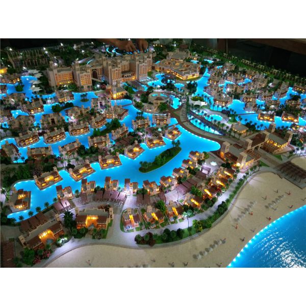 Warm LED Light Villa 3D Model Laser Cut Artwork DWG / JPG Files Format