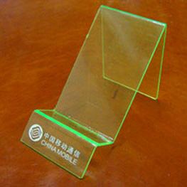 Quality acrylic counter display rack for mobile phone for sale