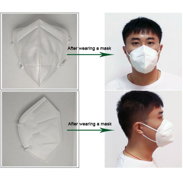 Ear Loop FDA KN95 Face Mask For Aadult And Childen Anti - Pollution