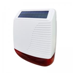 Quality Factory New Design home security Solar Alarm siren for home wireless security alarm system for sale