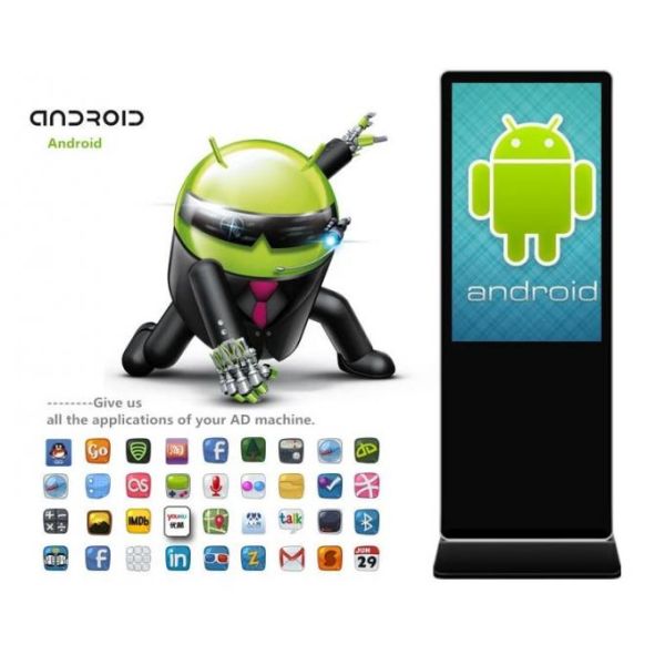 Retail Store Digital Advertising Kiosk Touchscreen Digital Kiosk For Mall Indoor LCD