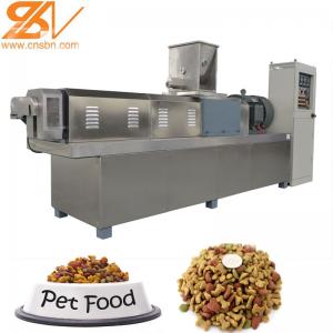Quality Dry Kibble dog food processing machine Extruder 800-1500kg/h for sale