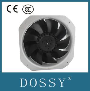 Quality stainless steel axial fan blades 225mm AC 220V axial fan with external rotor motor China for sale