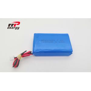 Quality 603450 7.4V 2S1P 1100mAh Lithium Polymer Battery CB IEC Prismatic 500 Cycles Life for sale