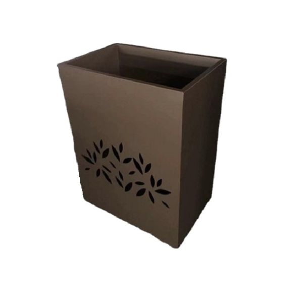 Luxury garden metal gold floor vase large galvanized planter pots outdoor